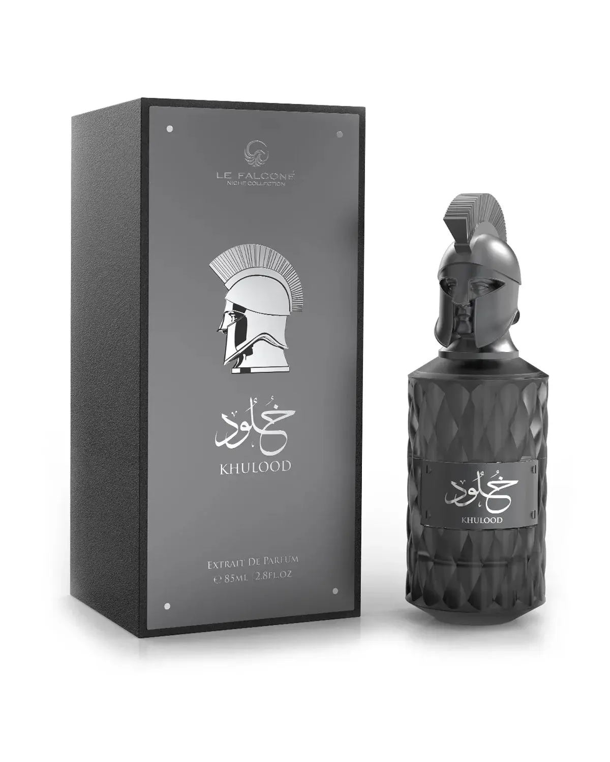 Khulood by Le Falcone Limited Edition Oud Fragrance - 85ml/2.8oz Alcohol-Based Unisex Extrait De Parfum, Musky Base, Rich Scent