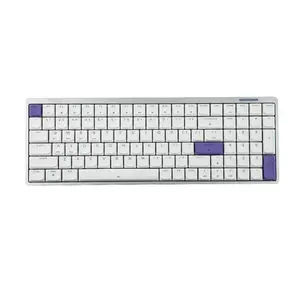 EPOMAKER Luma100 Wireless 96% Mechanical Keyboard QMK/VIA & CNC Metal Transparent PC Keycap Thocky Hot-Swappable Kailh Linear Switch Tri-Mode 2.4Ghz/BT/USB keyboards for gaming creamy keyboard Tiktokshopstockup Tiktokshopmothersday