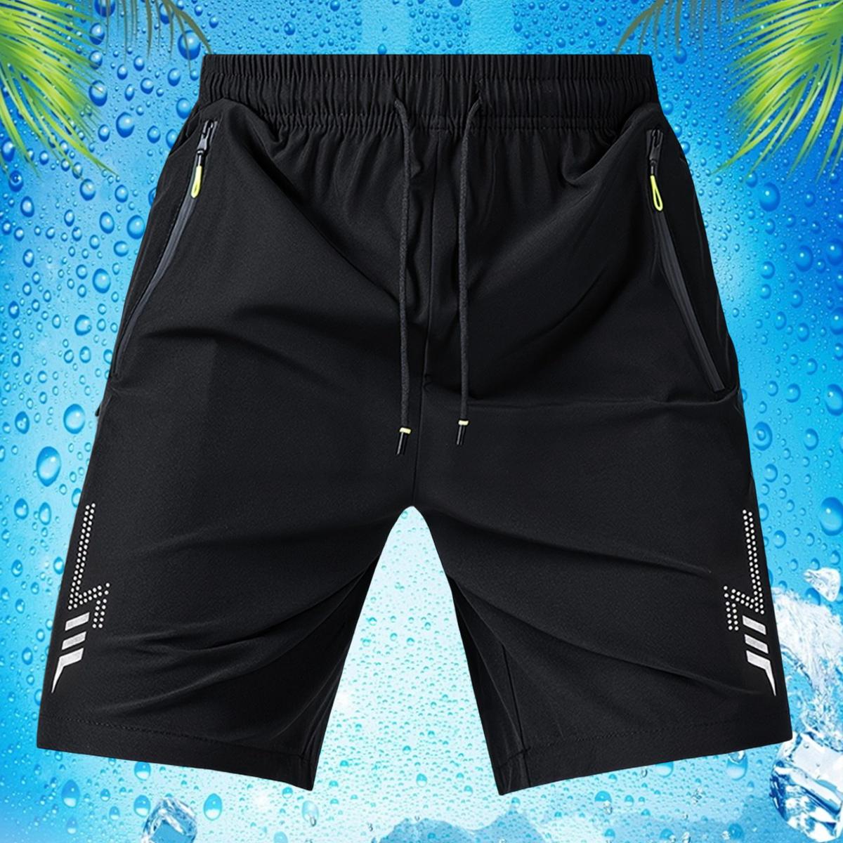 Men’s Two-Piece Shorts Set – Casual and comfortable, with pockets and a drawstring waistband, perfect for travel and everyday wear Menswear Shortsleeve