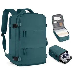 Perfect Gift Large Travel Backpack Bag for Women & Men Carry On Hiking Outdoor Sports Rucksack Casual Daypack School Bag Fits Laptop & Shoes