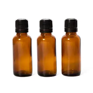 Amber Glass Bottles- 30 ml