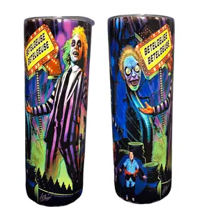Beetlejuice tumbler  20 oz Drinkware