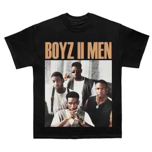 Boyz II Men T-Shirt R&B Group Graphic Tee PY210401