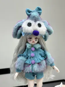 BJD doll, 30cm Joined Action Fgure, Articulated Figures, Dollcollector, Handnade-Frest Mew