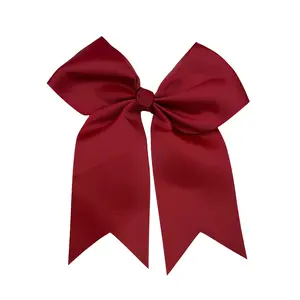 Cheer Bow - Burgundy