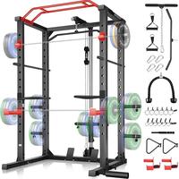Red（Power cage with lat pulldown）