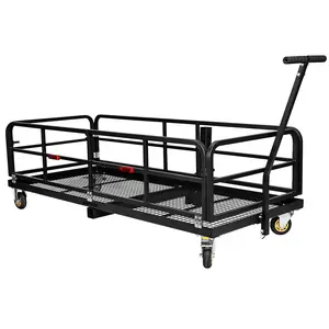 [Garvee] Heavy Duty Collapsible Hitch Mount Cargo Carrier, 500 lbs load capacity steel luggage rack compatible with 2-inch receiver. Rust-resistant durable frame with quick easy assembly, universal fit for SUV, pickup truck, trailer and RV.