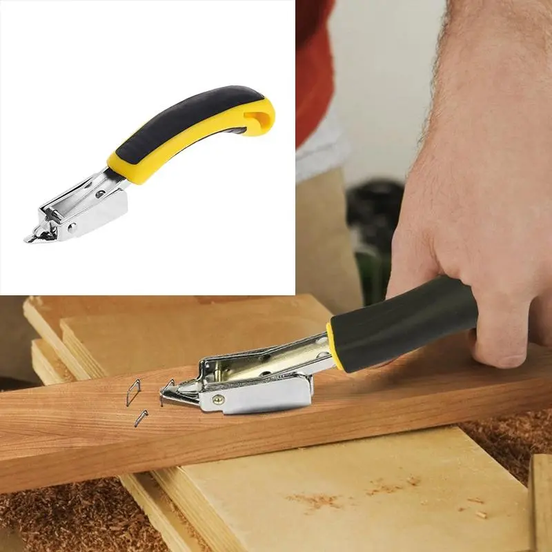 Upholstery Staple Remover and Nail Puller, Manual Fastener Removal Tool for Compatible Furniture and Office Projects, Hand Tool for Lifting Staples During Reupholstery, Repairs and Maintenance