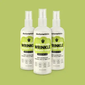 doctorwrinkle (3 PACK) Household  laundry 	 Wrinkle Release Spray  Fabric Spray Clothing Care Spray Laundry Spray Odor Neutralizer Travel Size Wrinkle Spray Fabric Refresher Non-Iron Spray