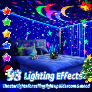 OneFire Night Light for Kids ball 93 Lighting+3 Films Kids Night Light Projector,Remote+Dimmable Star Projector dinosaur toys 360° Ceiling Stars Glow in The Dark Stars, Remote Controlled