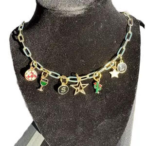 Personalized Charm Necklace - Customizable Jewelry for Women