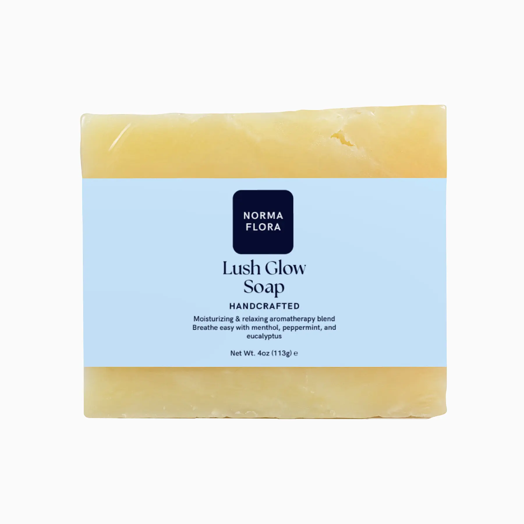 Lush Glow Soap - Organic Body Wash with Eucalyptus and Rosemary - Body Care