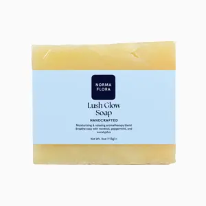 Lush Glow Soap - Organic Body Wash with Eucalyptus and Rosemary - Body Care