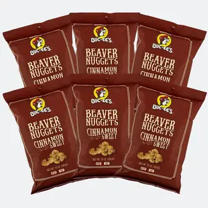 Buc-ee's Beaver Nuggets Cinnamon Sweet - Bold Cinnamon Flavor, High-Quality Ingredients, Crispy Bite-Sized Snacks, Shareable & Addictive, 10 oz Bag, Perfect for Any Occasion - Natural, Sugar