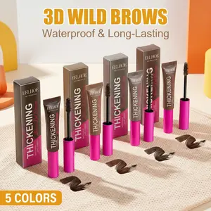 EELHOE Fiber Brow Dye | Natural Fuller Brows, Waterproof & Smudge-Proof Eyebrow Tint