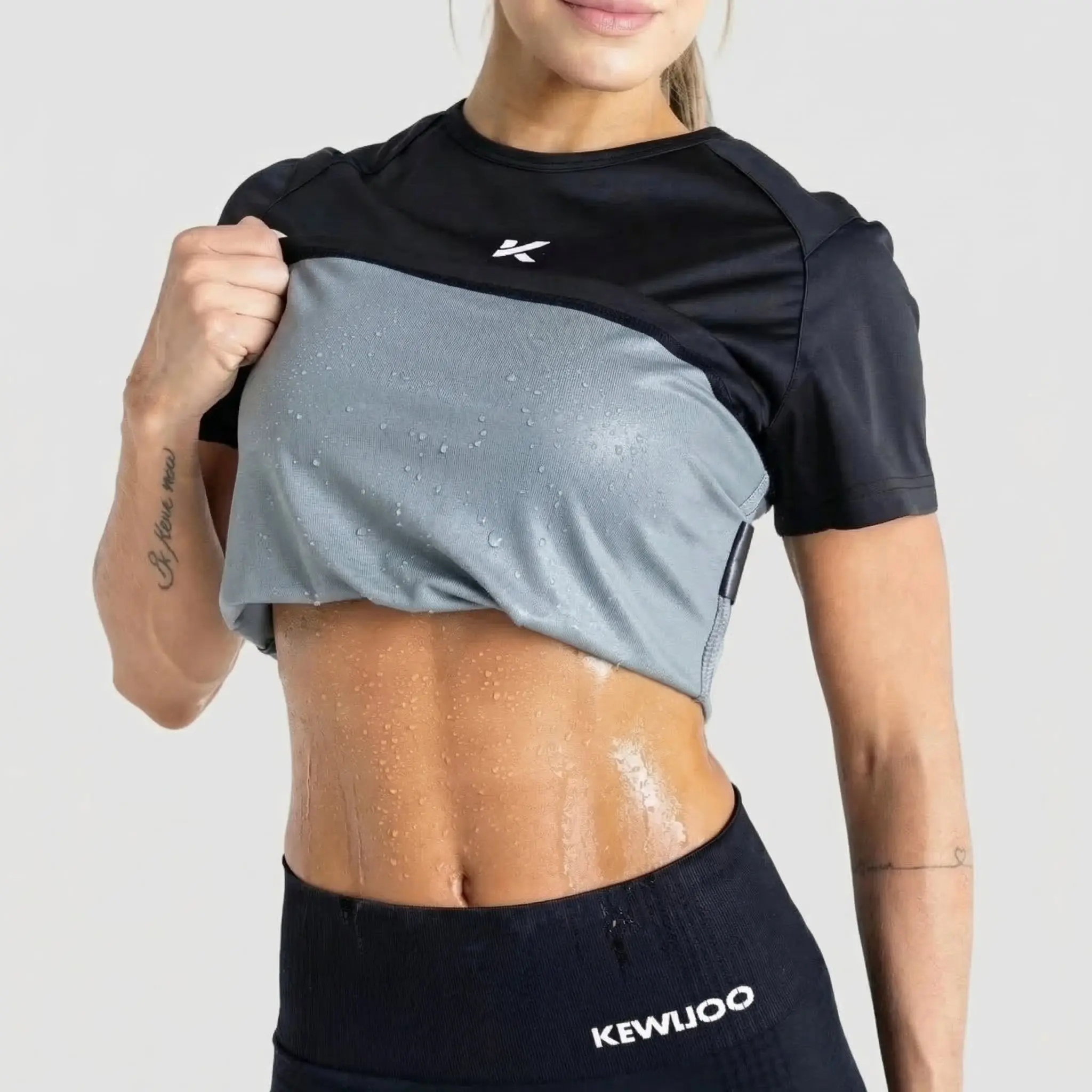 Kewlioo Pro Sauna Shirt for Women 2.0, Heat Trapping Pullover Sweat Vest, Women’s Sauna Suit Tank Top for Exercise, Cardio