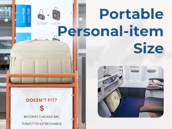 BAGSMART Puffy Water-Resistant Gym Travel Duffel Bag for Women with Wet Pocket, Carry on Weekender Bags, Water Resistant Workout Bag Sports Gym er Bags, Water Resistant Workout Bag Sports Gym TikTokShopHolidayHaul