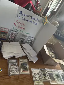 Mystery pack football/baseball