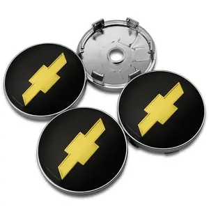 4PCS Car Wheel Center Hub Caps Sticker Decals Styling Accessories For Chevrolet Captiva Cruze Spark Colorado Malibu Trax Z71 Aveo Orlando Lacetti Equinox Camaro Cavalier Epica Impala Tracker Nubira