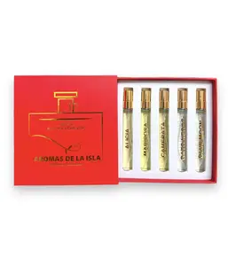 Aromas de la Isla for Women (Alicia+Mariposa+Camerata+Gato Negro+Blue Moon) Perfumes cubanos femeninos de cartera