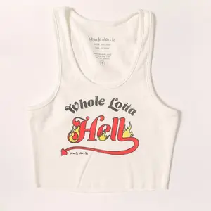 whole lotta hell: original iamkoko.la cropped tank