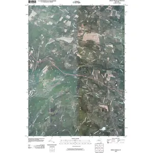 Sprout Brook New York USGS Topographic Quadrangle Map, 2013, 1:24000
