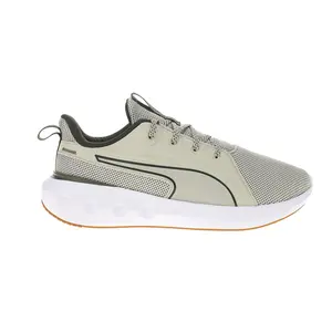 PUMA Mens Softride Carson Ml Lace Up Running Sneakers Shoes - Beige