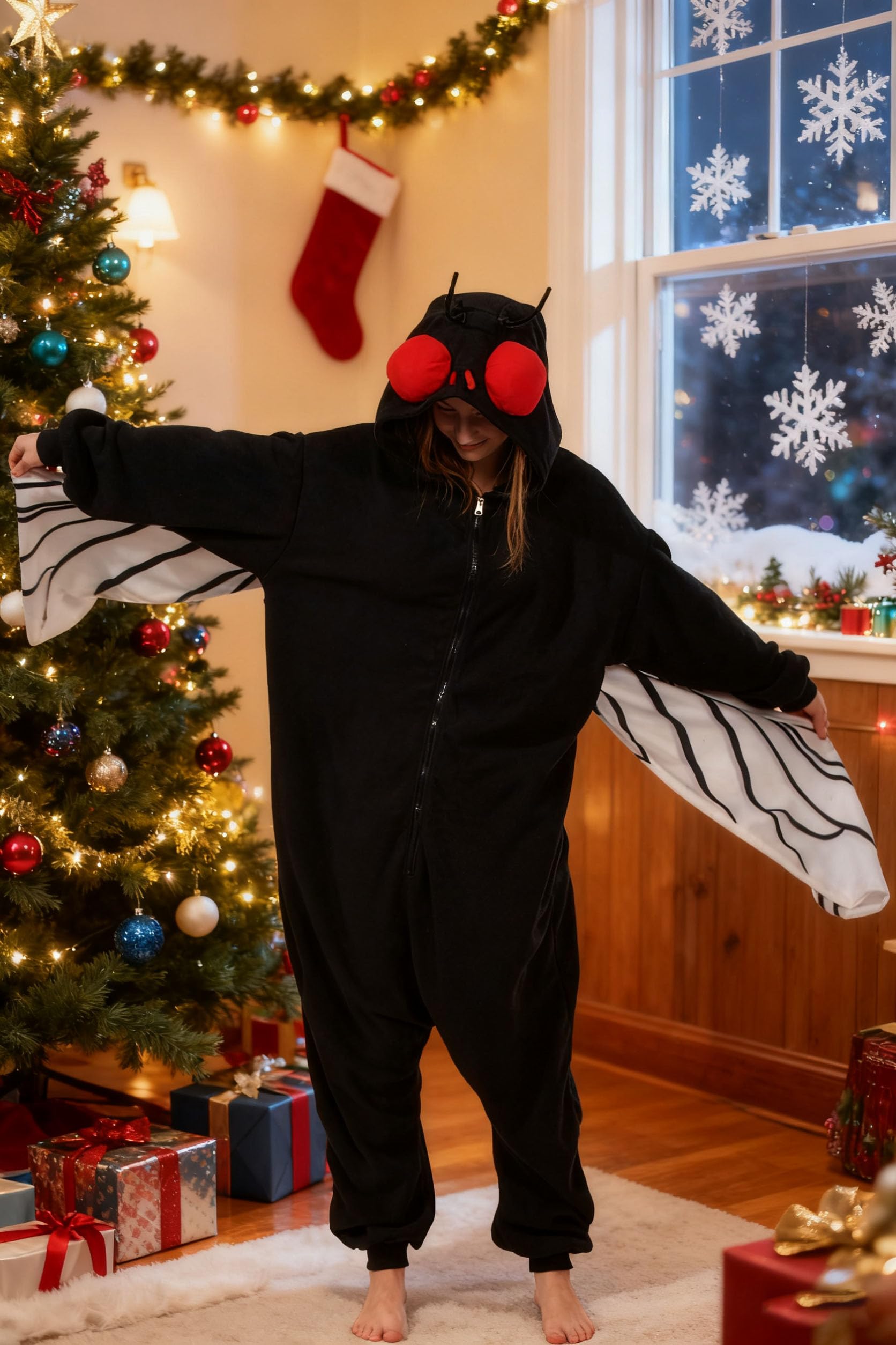 Halloween costumes adult fly swatter costume, fly swatter onesie pajamas, Halloween costumes, cosplay sleepwear for women, suitable for work