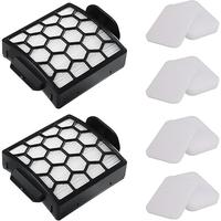 2 HEPA Filter + 4 Set of Foam Filters