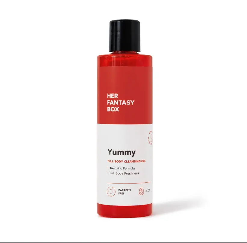 Her Fantasy Box | Yummy Body Wash - Indulgent, Luxurious Body Wash for Deep Cleansing, Moisturizing, and Nourishing Skin - Refreshing Scent for All Skin Types