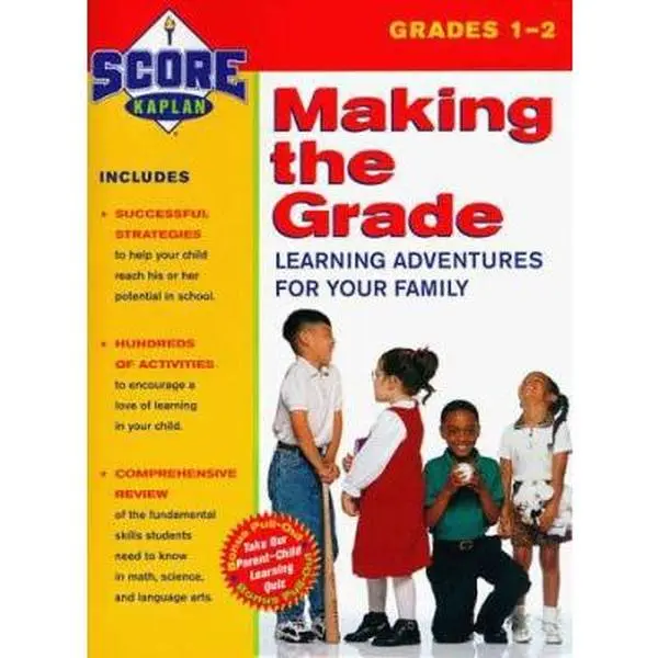 USED-Kaplan Making the Grade: Grades 1-2 by SCORE! (Paperback)