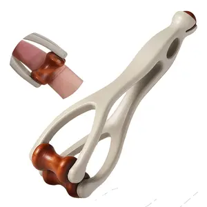 Hand Massager Tool, Dual-Sided Hardwood Roller for Carpal Tunnel Syndrome Relief, Trigger Finger Pain & Hand Comfort