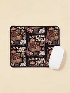 I Am Yelling Carl Funny Cat Gaming Desk Mat, Princess Donut Dungeon Crawler Carl Mouse Pad, LitRPG Fantasy Gamer Desk Decor Gift