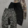 Tikmen Floral Camo Sweatpants Set, Casual Street Style, Athletic Casual Pants, Gym Pants, Casual Activewear Bottoms, Unisex Outdoor Wear, Spring & Fall, Three-Piece Pack