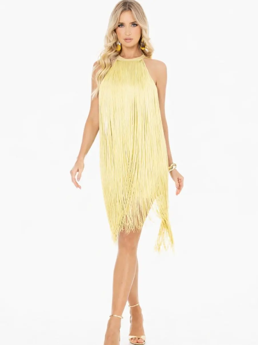 Mini Fringe Dress - TikTok Shop
