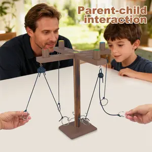 Creative Wooden Ring Toss Game for Adults, Indoor Party Fun, Perfect Activity for Friends, Social Gatherings, Entertainment Choice