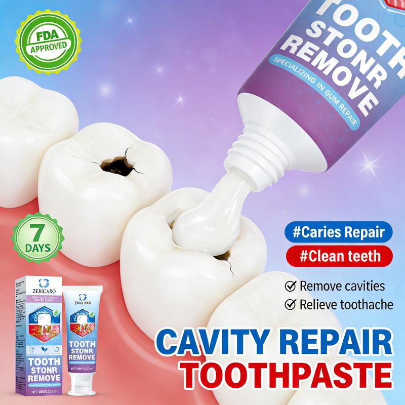 ZKRICARO Cavity Repair Toothpaste FDA Certified Strengthens Enamel ...