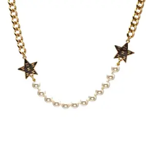 Pre-owned CHANEL 24C Starry Sky Five Pointed Star Double