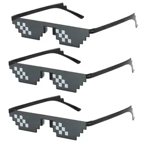 3 Pcs Sunglasses Funny Glasses, Party Dress Up Shades, Funny Unisex Photo Props for Women Men Kids, Party Decoration Supplies