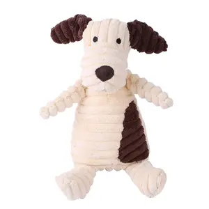 Plush Dog Toy Set, Interactive Chew Squeaky Plush Toys for Small Medium Large Dogs, Cute Animal Pet Gifts, Stuffed Animals for Pets