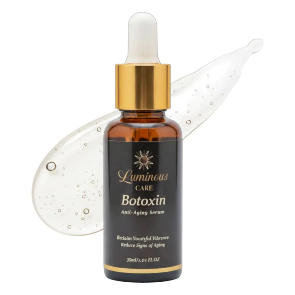 Luminous Care Botoxin Anti-Aging Face Serum 30 ml with Peptide Vitamin C Retinol for Brightening Firming Skin Repair
