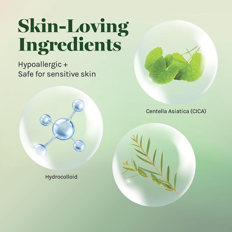 1400 Patches,Star Pimple Patches for Face Hydrocolloid, Absorbing Cover, Tea Tree, Hydrocolloid Acne Patch, Cute Star Pimple Patch