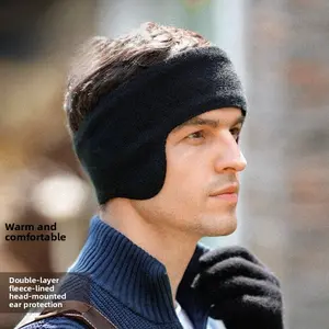 Winter Ski Earmuffs Men's Outdoor Sports Cycling Windproof Double Warm Headmuffs