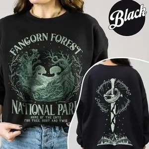Fangorn Forest National Park Sweatshirt, LOTR Inspired Shirt, Mystical Landscape Wizard Tee 7NB
