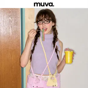 Mini Onigiri, MUVA, Small Hanging Decorative Bag for Bags, Adjustable for Crossbody Wear