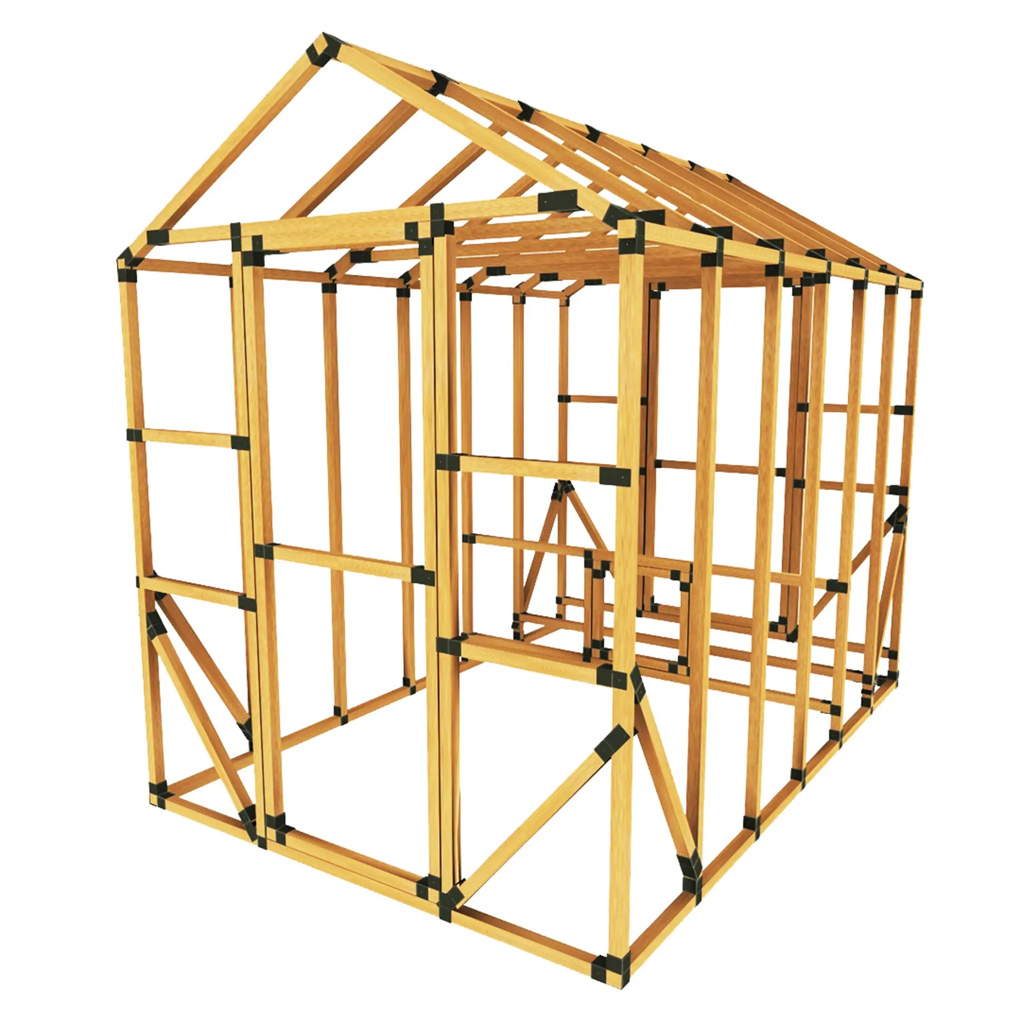 8X12 Chicken/Poultry Coop & Run Kit