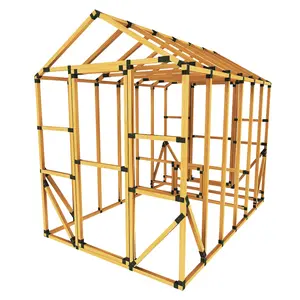 8X12 Chicken/Poultry Coop & Run Kit