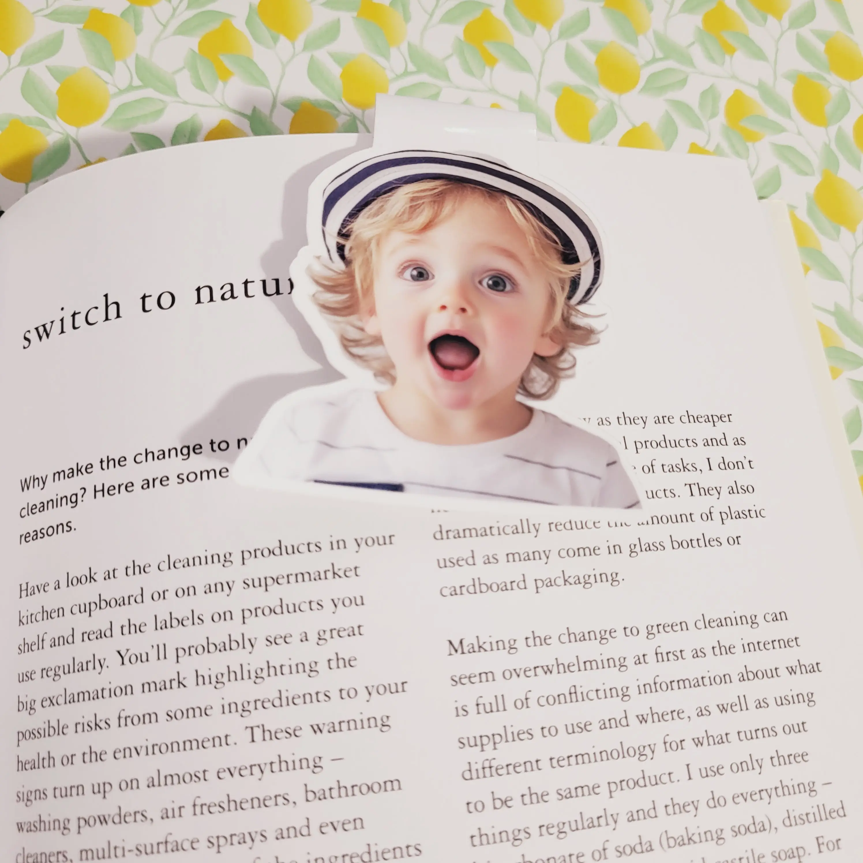 Custom Magnetic Photo Bookmark – Personalized Face Bookmark, Unique Gift for Grandparents, Mom, or Book Lovers