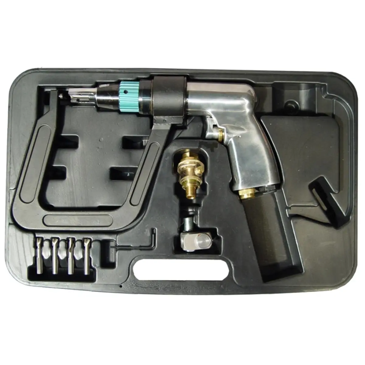 212 MAIN Astro 1756 Adjustable Spot Drill Complete Kit - 5.5 in Deep Clamp Kit, 4 Drill Bits, Compact Design, Depth Control, Panel Safe