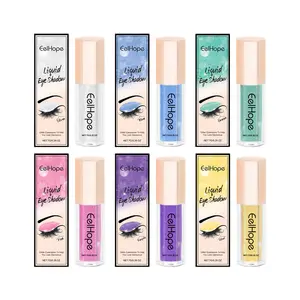 EelHope Glitter Liquid Eye Shadow Avocado Eyeshadow Palette Makeup Cosmetic with Mica Beeswax and Avocado Oil for Delicate Eye Makeup